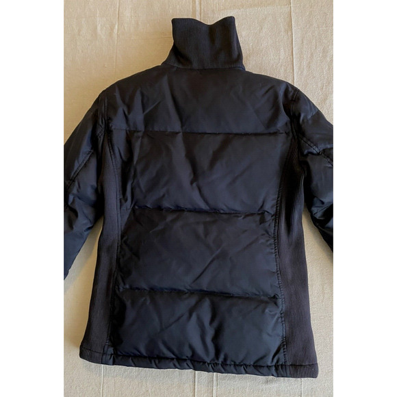 Gap Down Jacket Womens Size XS Extra-Small Black Nylon Puffer Winter Coat - Picture 4 of 11